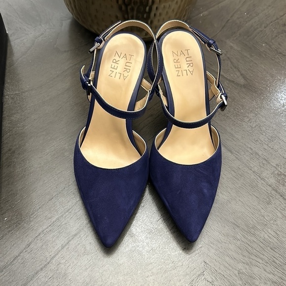 Naturalizer Adalyn Women's Heels Haven Blue Suede - Picture 6 of 12